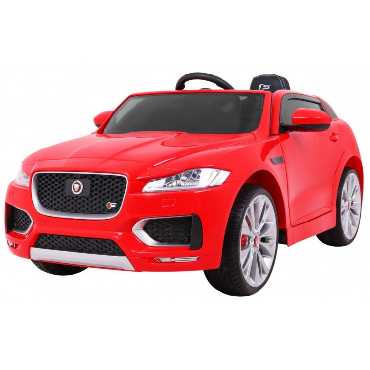 Elektrické autíčko Jaguar F-Pace - nelakované - červené